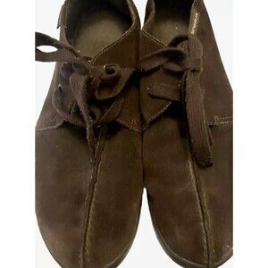 Vintage SNEAUX Steve O Jack SKATE Shoes Suede Leather Upper Brown Men’s 11 US